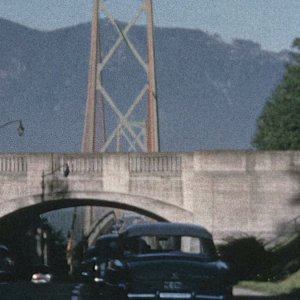 Driving from Vancouver's Stanley Park to Horseshoe Bay in 1954