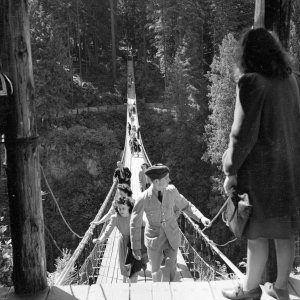 Capilano Canyon in North Vancouver in June, 1944