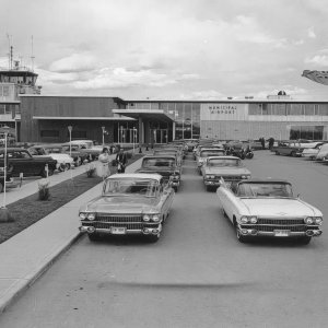 The Calgary airport in 1959