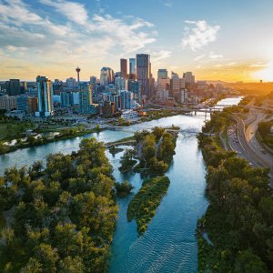 Calgary. The sunniest major city in Canada.