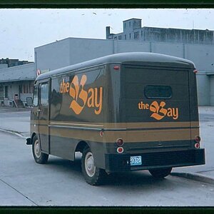 A Hudson’s Bay delivery van in 1965.