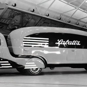 A Labatt’s Brewery truck in the 1930s.