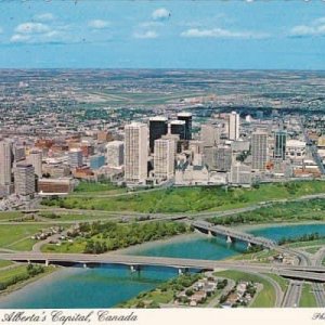 Edmonton, Alberta in the 1970s.