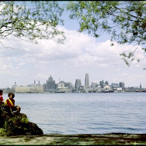 Toronto from the islands in 1960