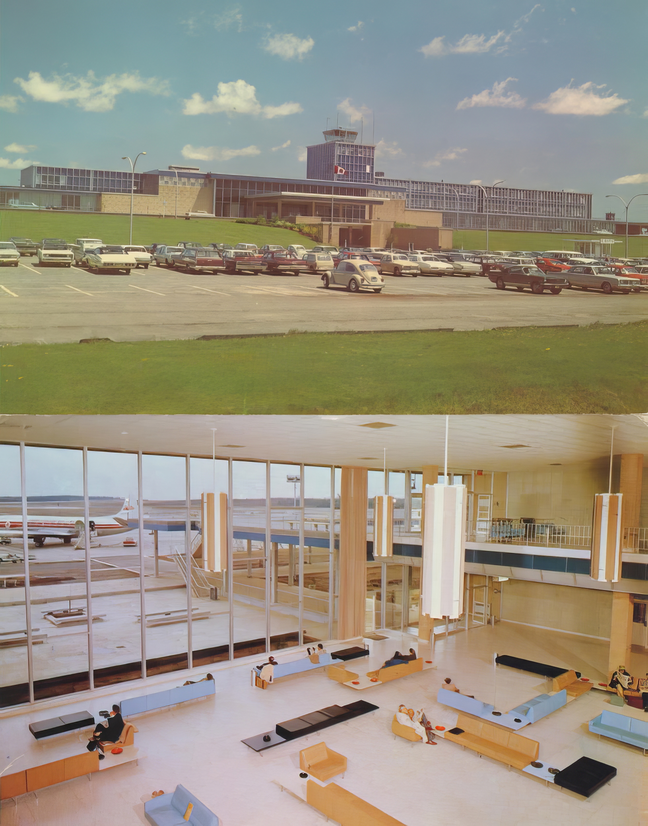 Halifax, Nova Scotia Airport in the 1960s